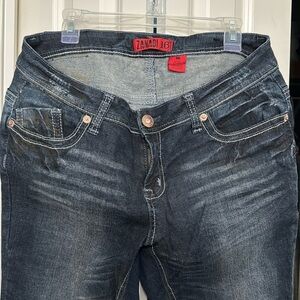 Zana Di dark denim cuffed jeans